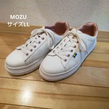moz 통굽 스니커즈 화이트