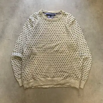 TOMMY HILFIGER 바즈아이 니트 빅 사이즈