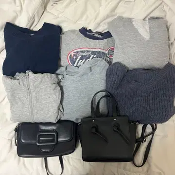 여성용 의류 백 묶음 판매 8점