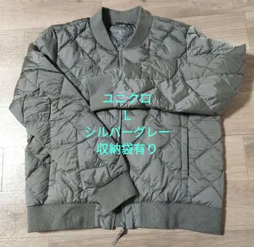 유니클로 여성용 실버 그레이 L
