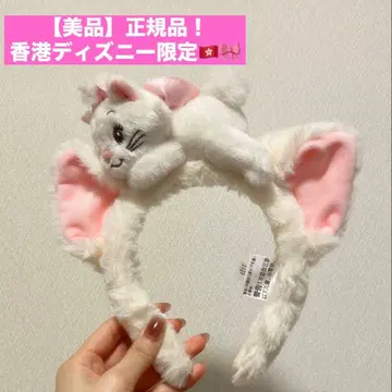 [정품] 마리 머리띠 홍콩 디즈니 한정판 어여쁜 고양이