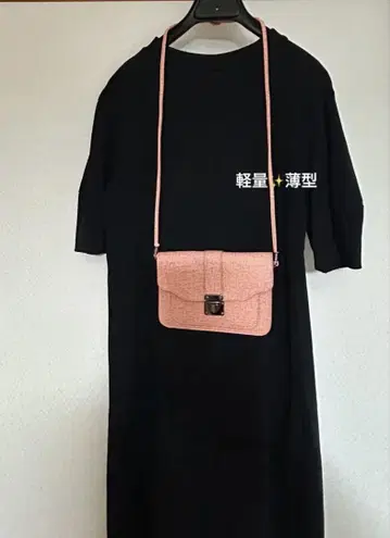 새상품 핑크 미니백 숄더백 텍스타일