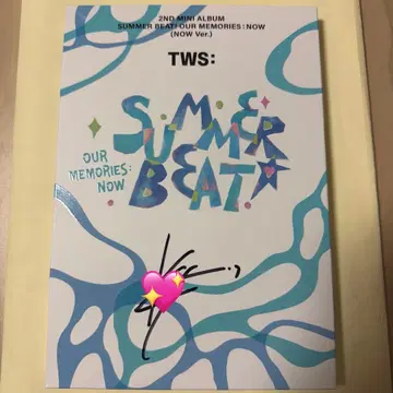 TWS 경민 친필 사인 앨범