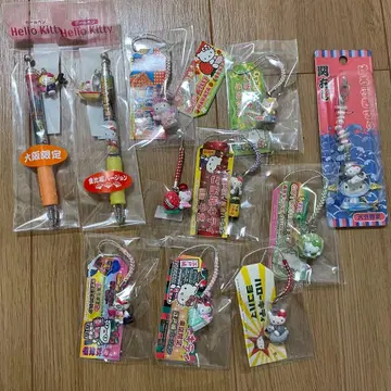 산리오 키티 스트랩 세트
