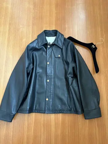 두지엠 클라세 CINQUANTA/친콴타 가죽 블루종 새상품
