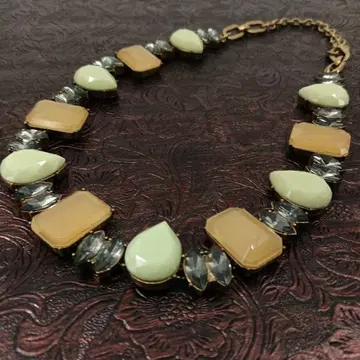 빈티지 앤티크 목걸이 레트로 클래식 지르코니아