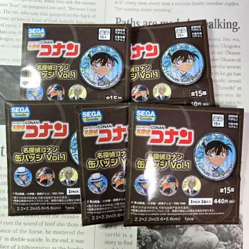명탐정 코난 SEGA 세가 캔뱃지 Vol.1