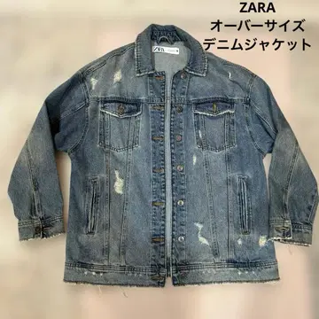 ZARA 오버 사이즈 데님 자켓