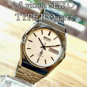 1978년 10월 제조 세이코 타입 2 Qz 남성용 워치 점검 정비 완료