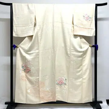 호몬기 은채 타마테바코 미즈히키 동백 사야가타지몬 기모노 030k