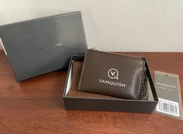 VANQUISH 뱅퀴시 스무스 체인 스트랩 지갑
