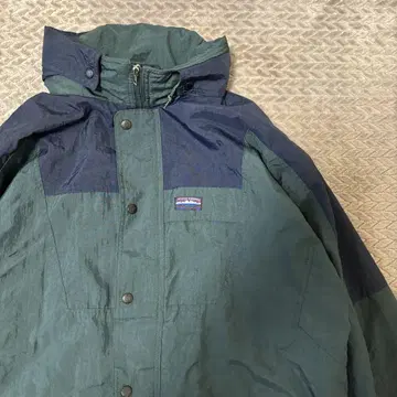 90s WHITE SIERRA 마운틴 후드티 다크 그린/네이비