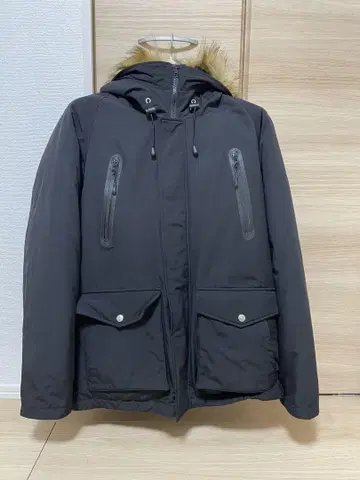 SCHOTT BROS. 블랙 다운 자켓