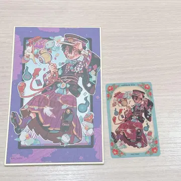 지박소년 하나코 군 10주년 기념 뮤지엄 색지 클리어 카드 츠카사