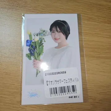 푸른 하늘 썸머 페스티벌 복권 보쿠아오 폴라로이드풍 카드 스기우라 에렌