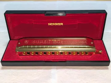 HOHNER 슈퍼 64 골드 크로매틱 하모니카