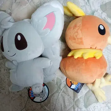 포켓몬 센터 치라미 아차모 봉제 인형
