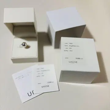 unite 실버 반지 10호 박스 포함 새상품 유나이티드 애로우즈