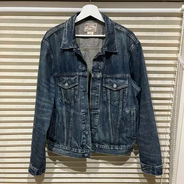 Polo 다크 블루 데님 자켓