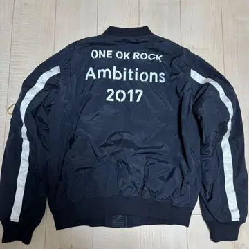 레어 ONE OK ROCK Ambitions 2017 MA-1 L 사이즈