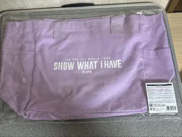 IVE SHOW WHAT i HAVE 도쿄돔 토트백 핑크