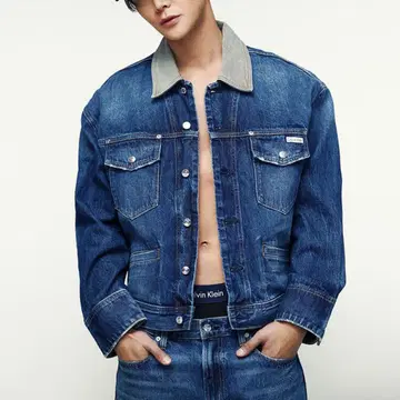 Calvin Klein Jeans 데님 자켓