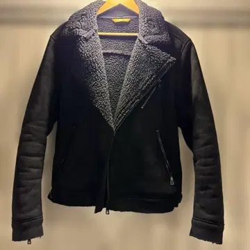 SSEINSE 블랙 라이더 자켓