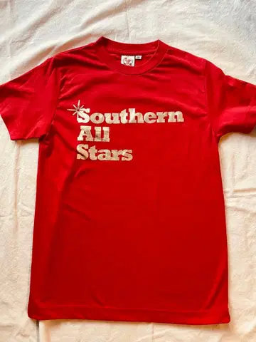 새상품 Southern All Stars 셔츠 XS 빨간색
