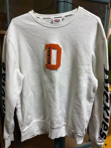 Dickies 맨투맨 트레이닝복 화이트