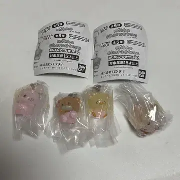 [새상품] mikko 캐릭터즈 메지루시 액세서리 4종 세미 컴플리트