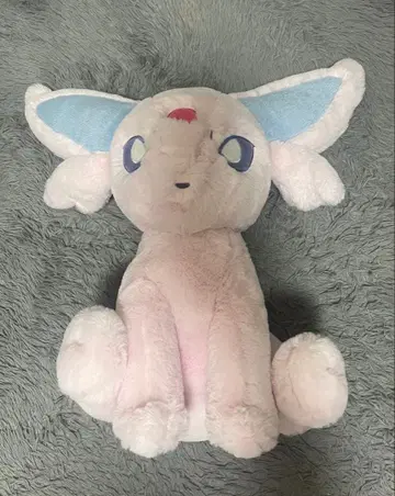 [ 중고 ] 포켓몬 센터 포근포근 안고 자는 봉제 인형 에브이 쥬피썬더