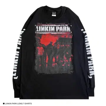 LINKIN PARK 린킨파크 L 사이즈 긴팔 롱T셔츠 밴드T