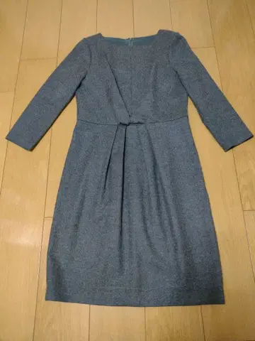 아나이 캐시미어 혼방 울 원피스