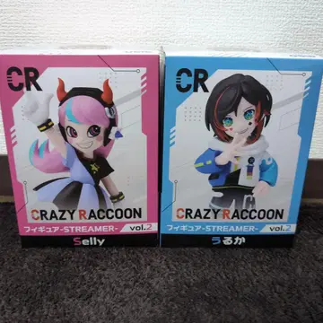 CRAZY RACCOON 피규어 세트 vol.2 Shelly 우루카