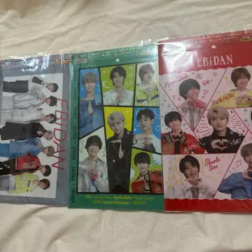 EBiDAN 에비단 한정판 유닛 촬영 클리어 파일