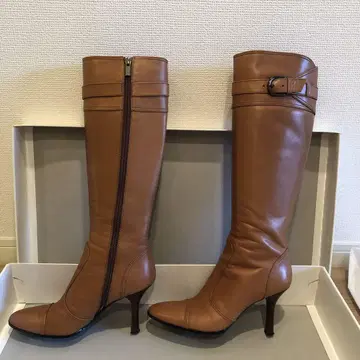 [ 새상품급 ] 다이애나 롱 부츠 슬림 레그 24cm
