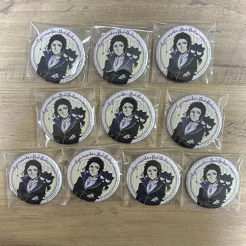 문호 스트레이독스 산리오 캔뱃지 아쿠타가와 류노스케