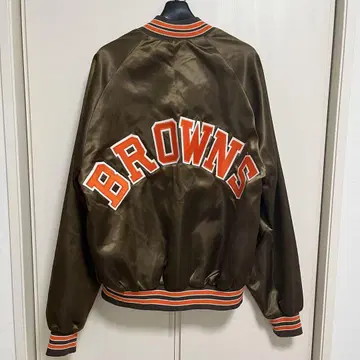 초크 라인 NFL 새틴 바시티 자켓