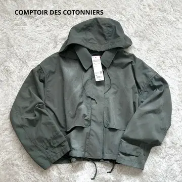 [ COMPTOIR DES COTONNIERS ] 유틸리티 숏 후드티