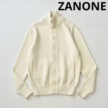 ZANONE 자노네 쿄토 울 스탠드 카라 니트 가디건