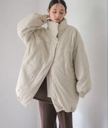 로리즈팜 몬스터 코트 아이보리