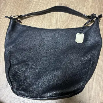 FURLA 블랙 가죽 숄더백