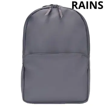 [ 사용 1회 ] RAINS 방수 백팩 그레이