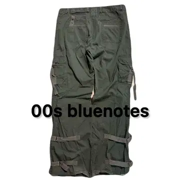 00s bluenotes 카고 팬츠 Y2K 밀리터리 테크 빈티지