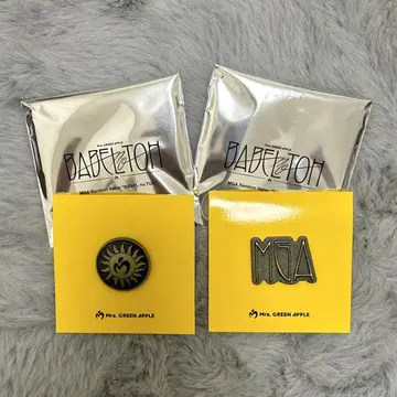 Mrs. GREEN APPLE 바벨탑 핀즈 2종