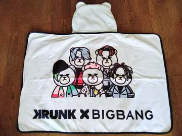 BIGBANG 후드 부착 담요