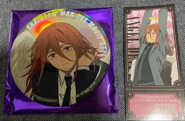 체인소 맨 베이스 야드 도쿄 천사의 악마 오로라 캔뱃지