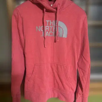 THE NORTH FACE 빨간색 후드 부착 후드티 SP
