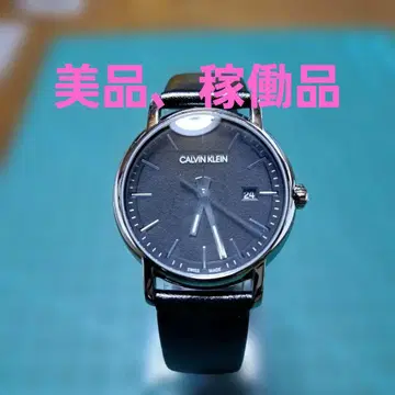 캘빈클라인 데이트 기능 여성용 손목시계