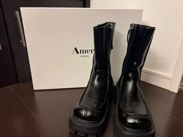 Ameri Vintage 사이드 고어 부츠 블랙